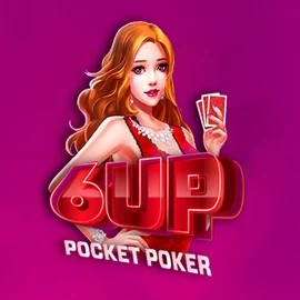 6 Up Pocket Poker slot visual from FlipLuck available on arenamens.com