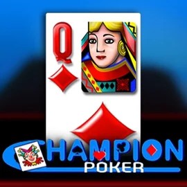 Champion Poker online game logo by Spin2Win on arenamens.com