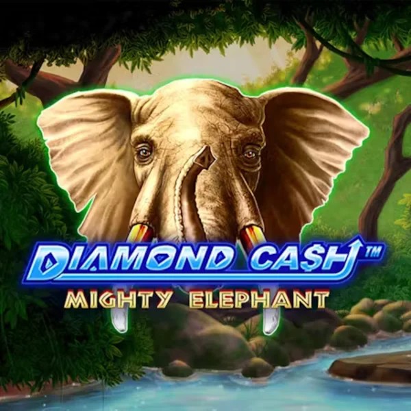 Diamond Cash Mighty Elephant slot logo by Greentube at Arena Casino