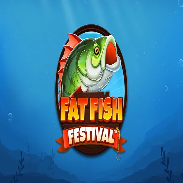 Fat Fish Festival slot logo by Wishbone Games at Arena Casino