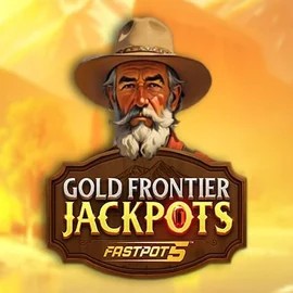 Gold Frontier Jackpots FastPot5 online game logo by Yggdrasil on arenamens.com