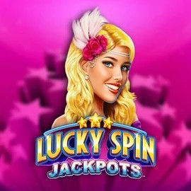 Lucky Spin Jackpots by Novomatic, showcased at arenamens.com – game logo