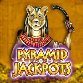 Try Pyramid Jackpots slot by King Show Games on arenamens.com – logo image