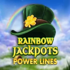 Rainbow Jackpots Power Lines game by Red Tiger Gaming – logo hosted on Arena Casino